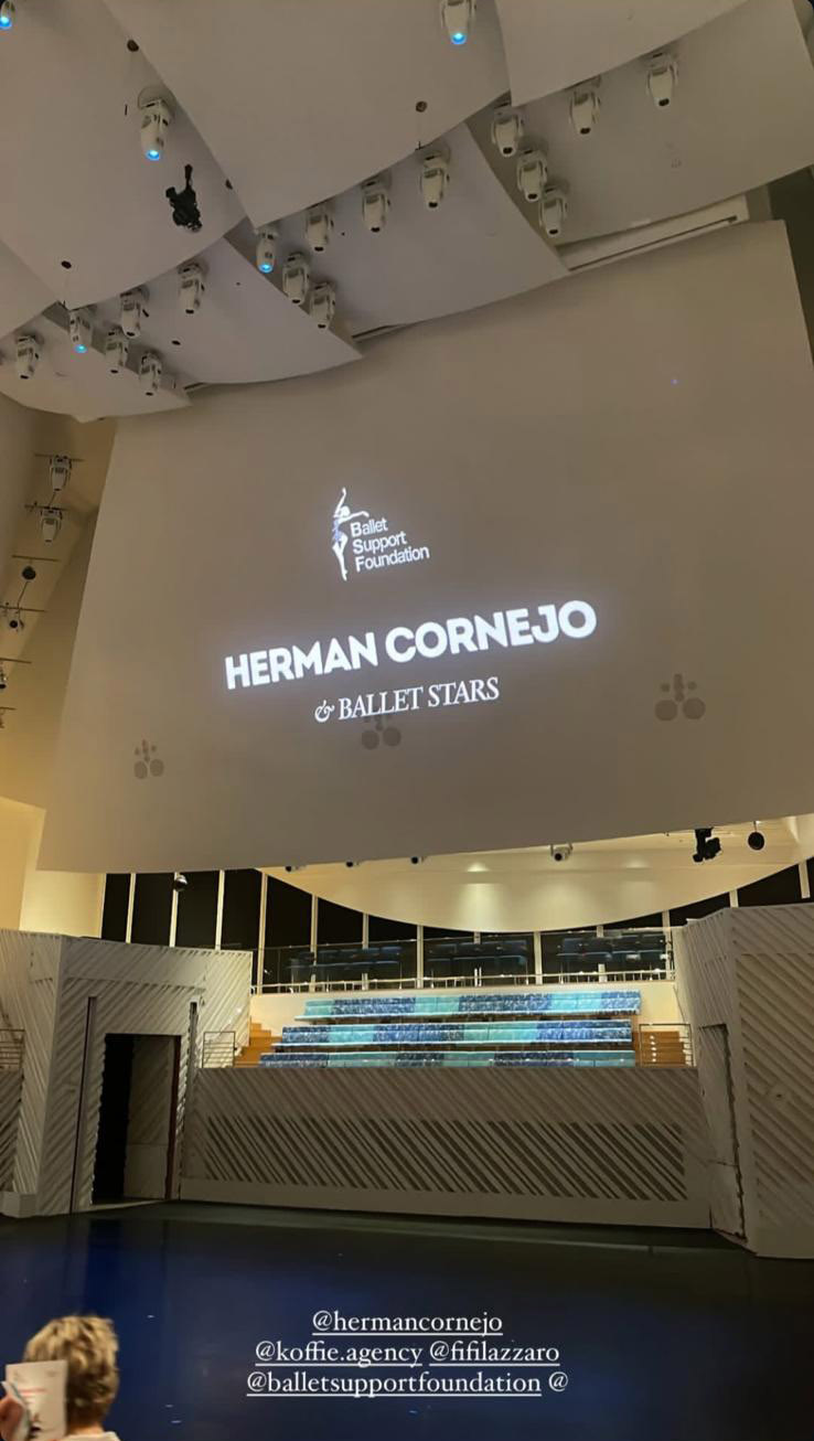 9.⁠ ⁠Herman Cornejo and Ballet Stars. New World Center, Miami, Florida, (February 2025)